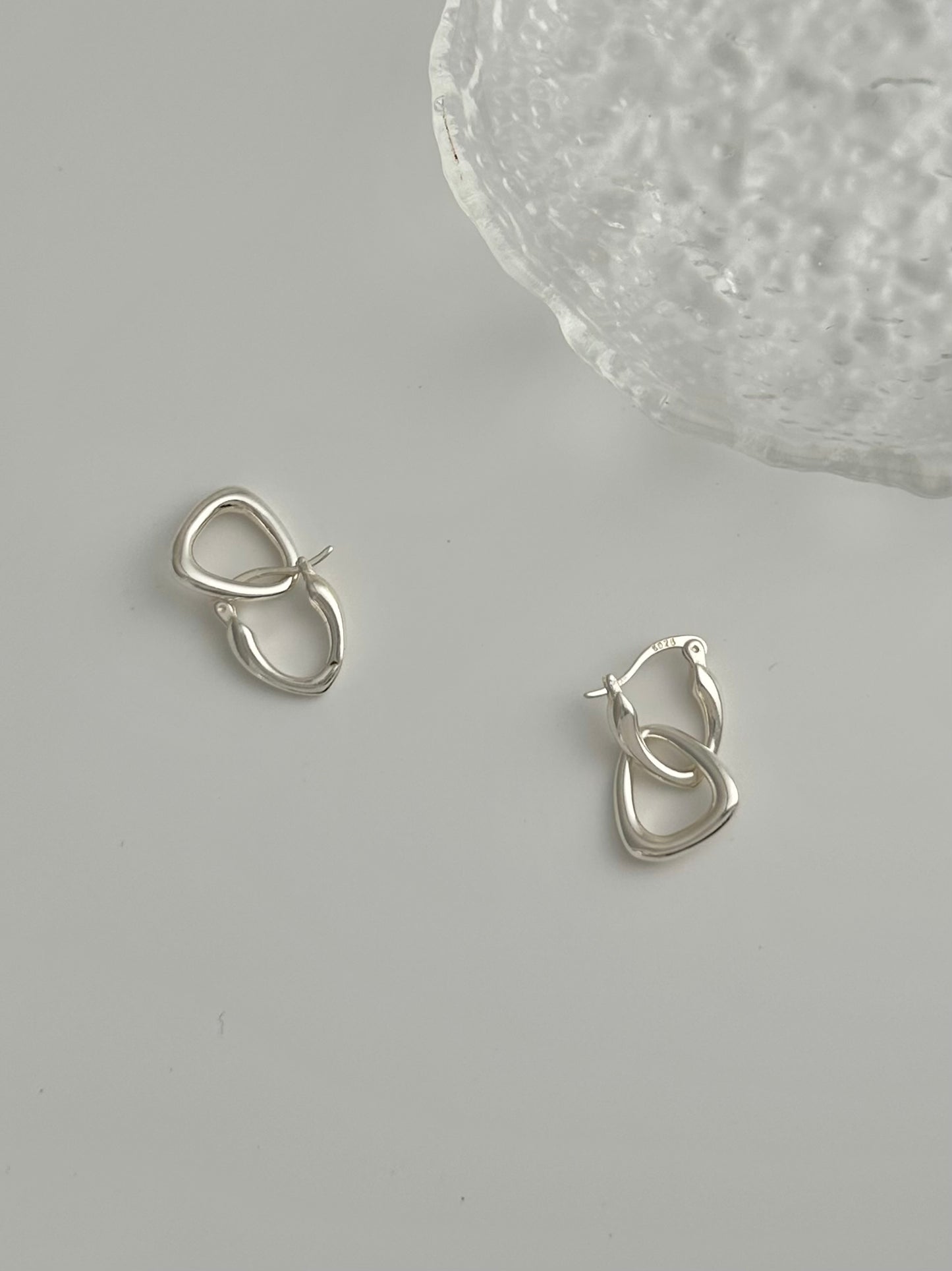 Irregular Earrings with Two Wearing Styles