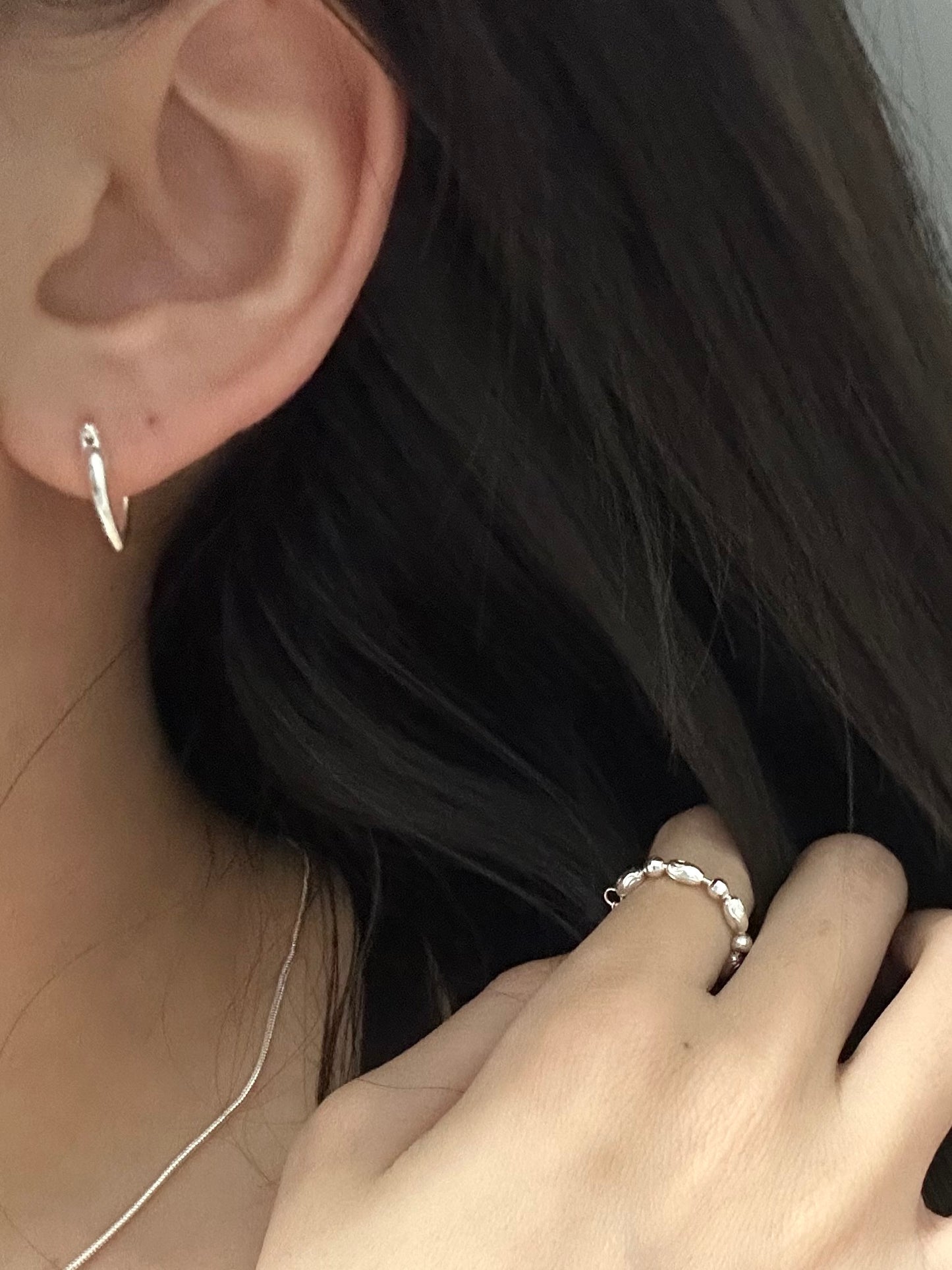 Irregular Earrings with Two Wearing Styles