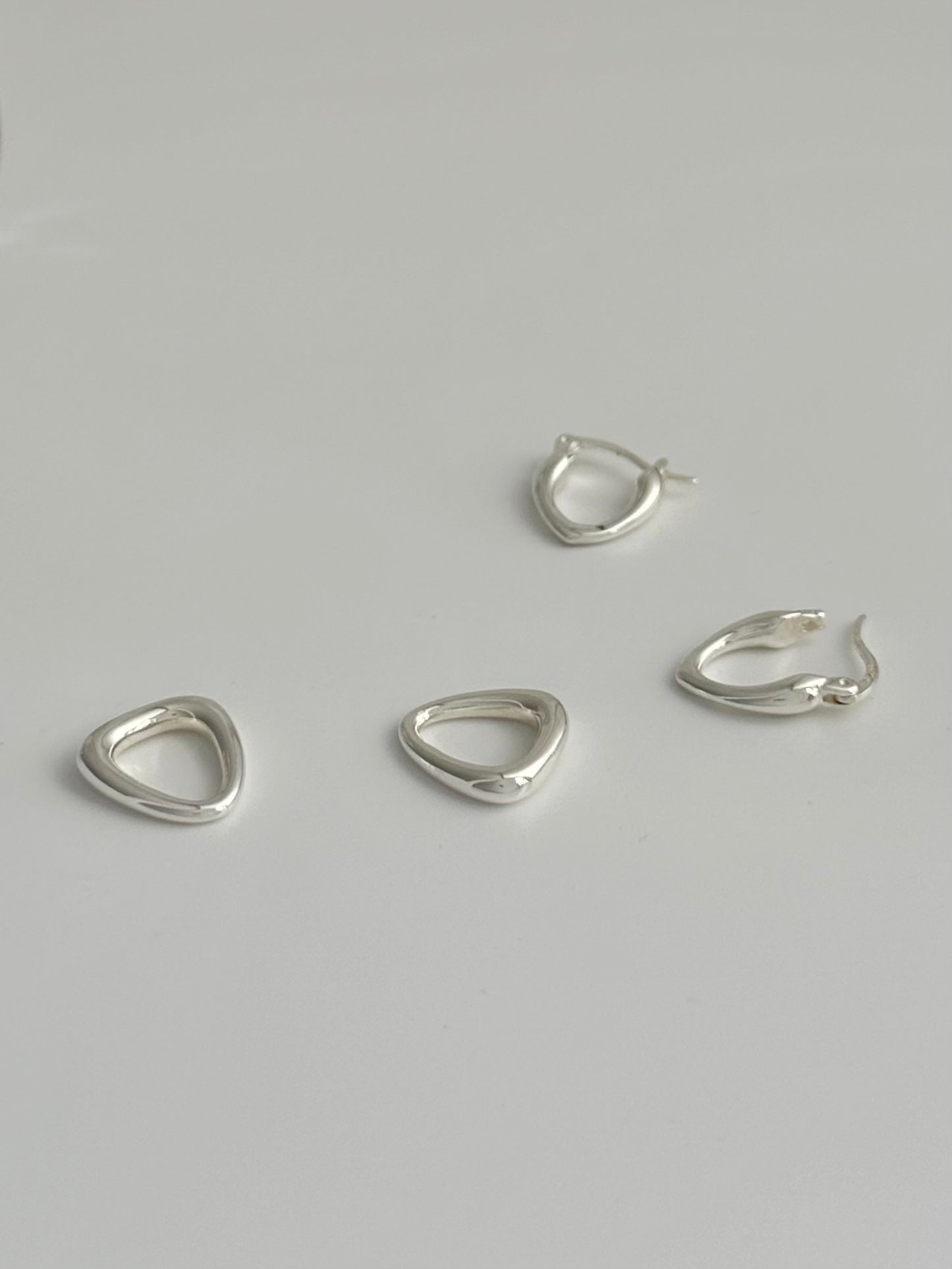Irregular Earrings with Two Wearing Styles