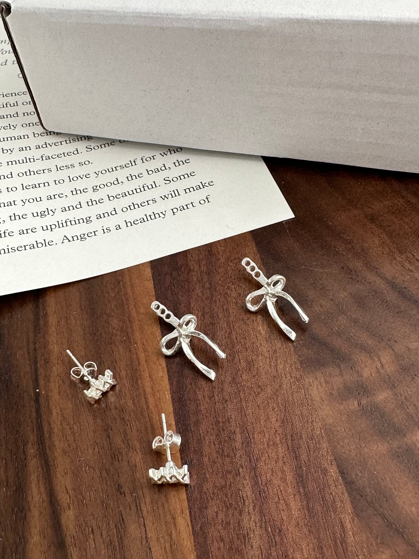 X Bow Earrings