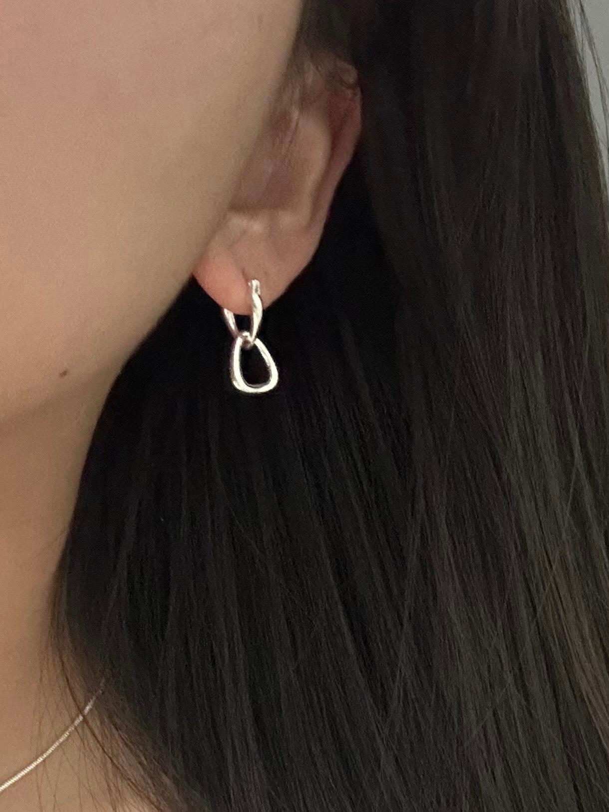 Irregular Earrings with Two Wearing Styles