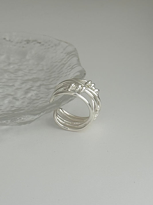 Five-Layer Knot Ring