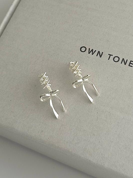 X Bow Earrings