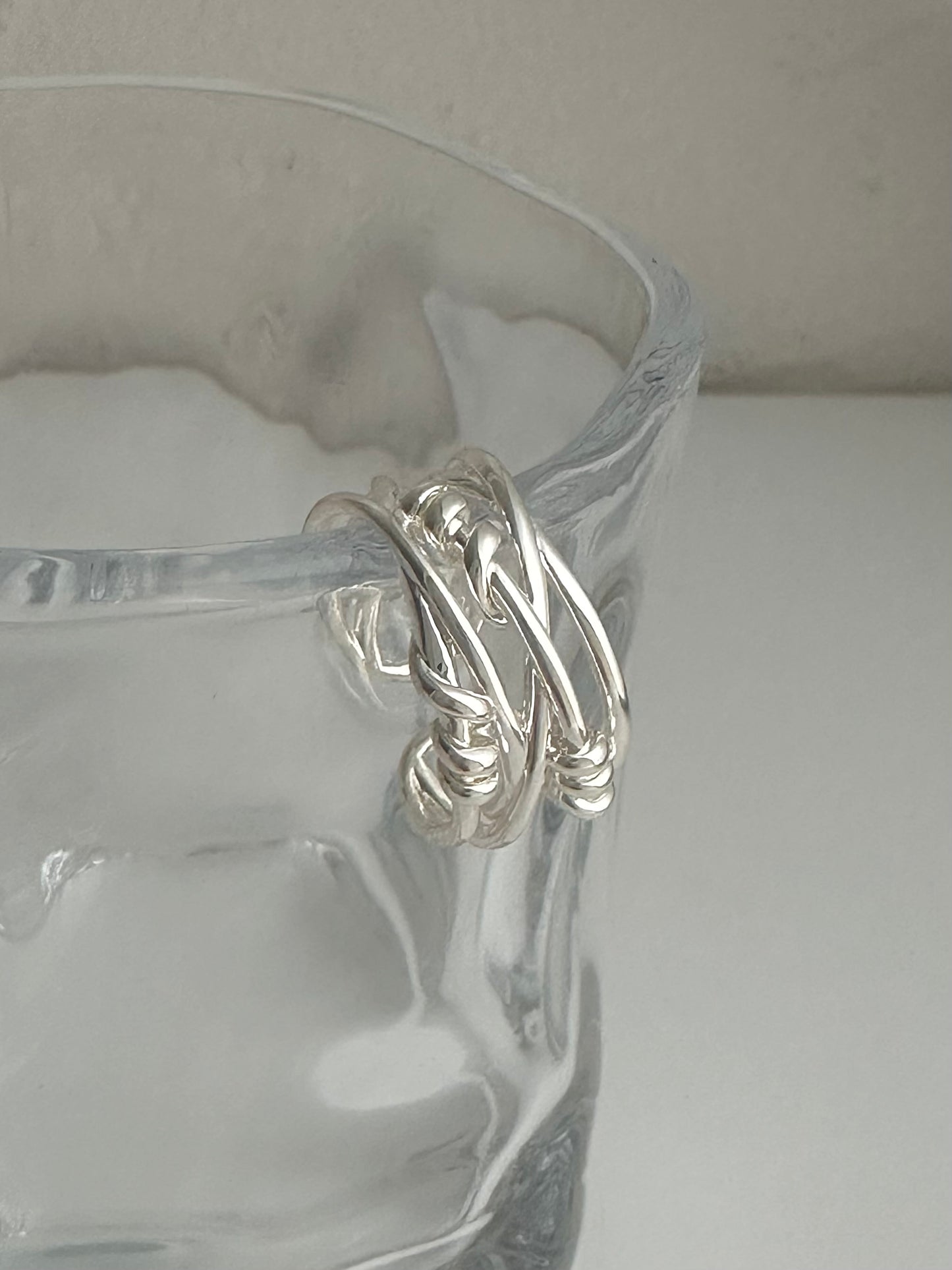 Five-Layer Knot Ring